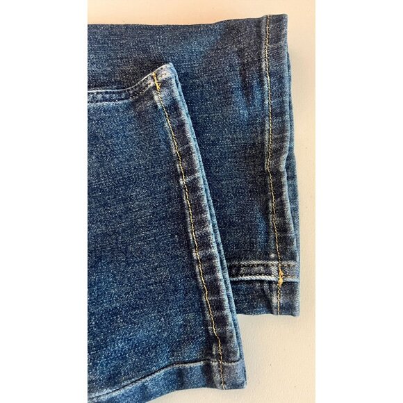 Eddie Bauer Mens 38x30 Blue Denim Jeans Specially Dyed Regular Fit Straight Leg - Picture 7 of 7